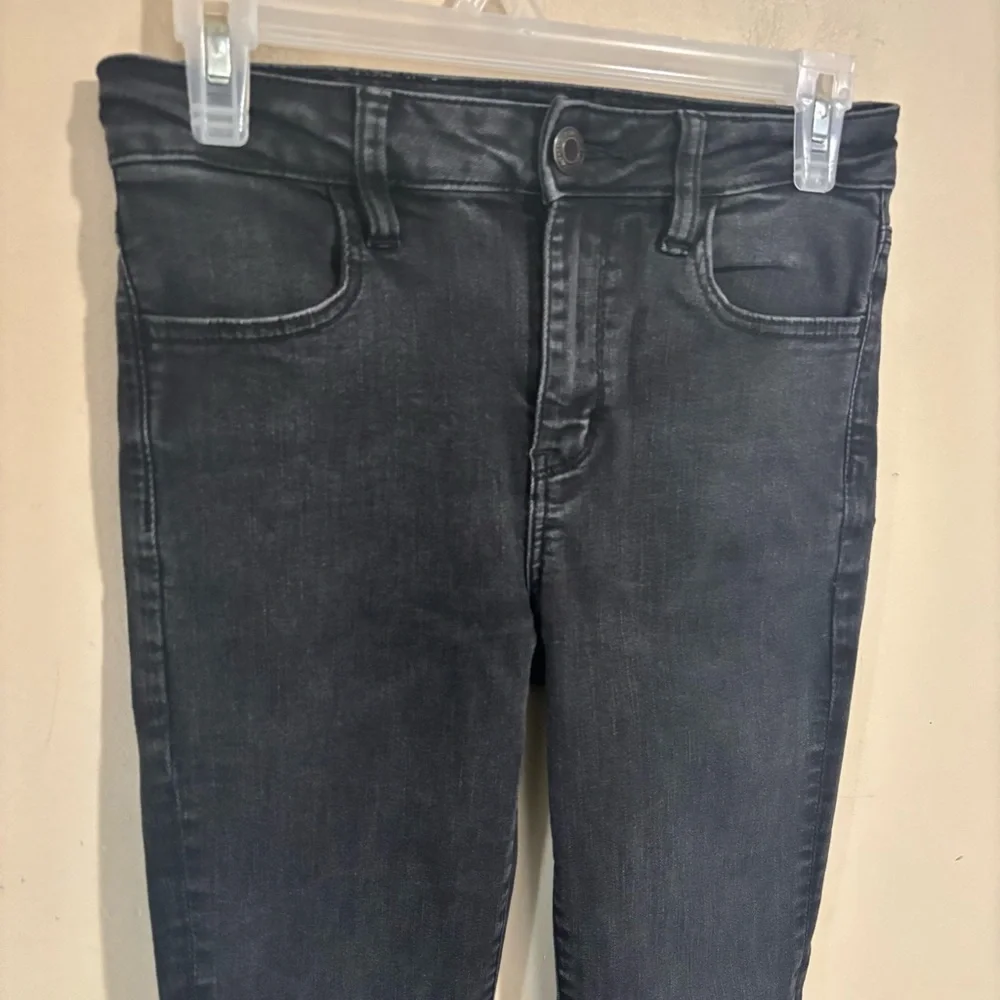 American Eagle Classic Skinny Black Jeans - Picture 2 of 8
